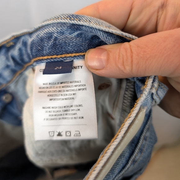 Citizens of Humanity Charlotte jeans size 24 in EUC - Picture 9 of 10
